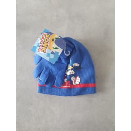 Set guanti + cappello Sonic